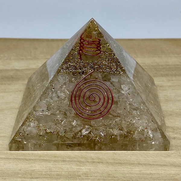 Orgonite Pyramid - Clear Quartz