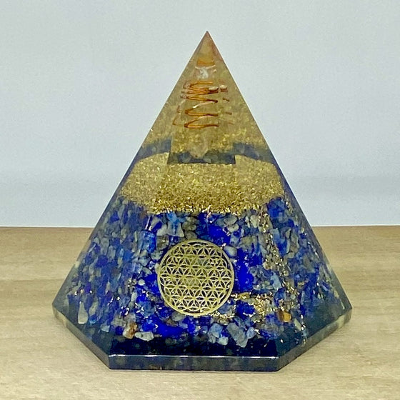 Orgonite Cone - Lapis Lazuli