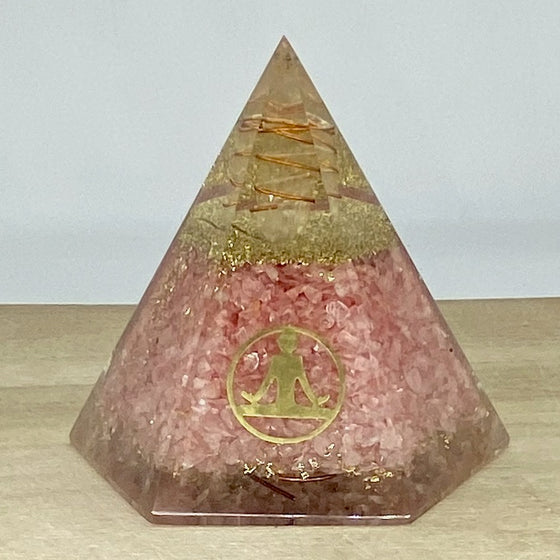 Orgonite Cone - Rose Quartz