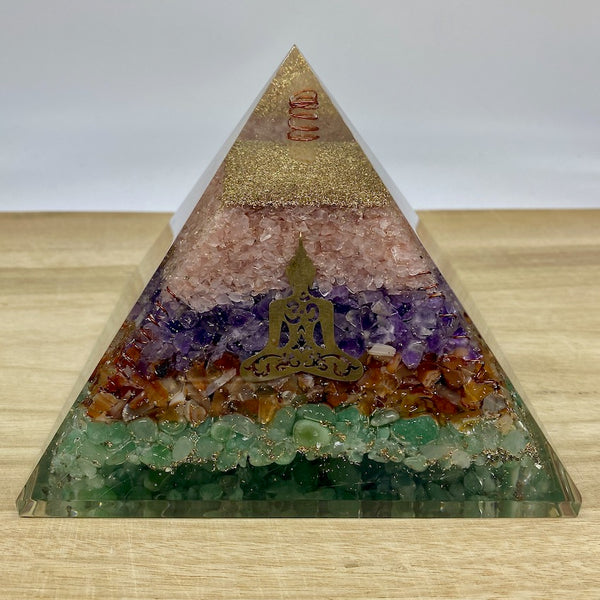 XL Orgonite Pyramid - #2 - Meditation