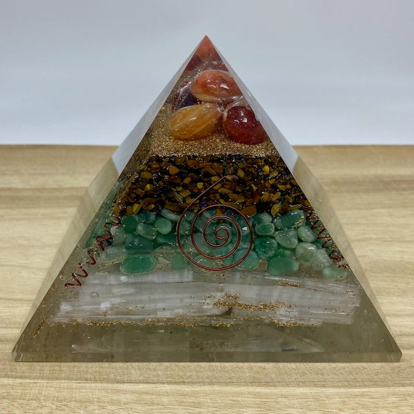 XL Orgonite Pyramid - #5 - Coil