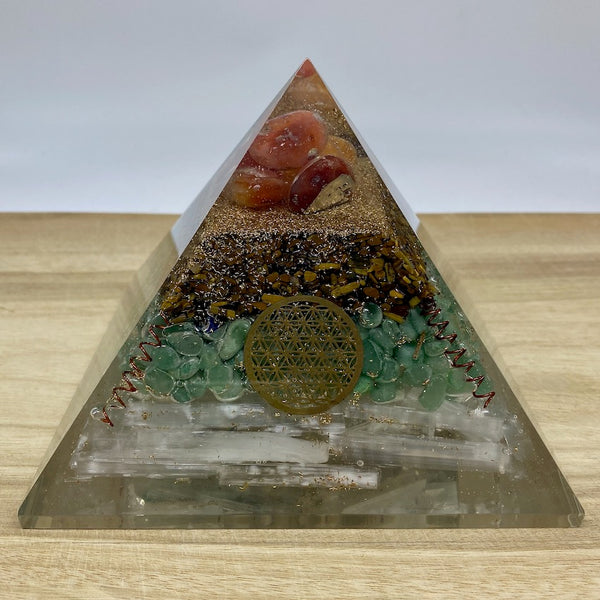 XL Orgonite Pyramid - #5