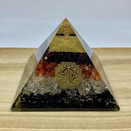 XL Orgonite Pyramid - #7