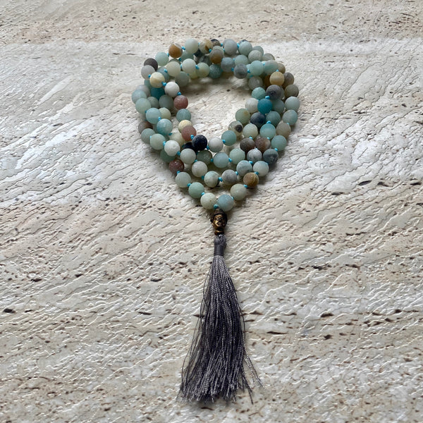 amazonite mala