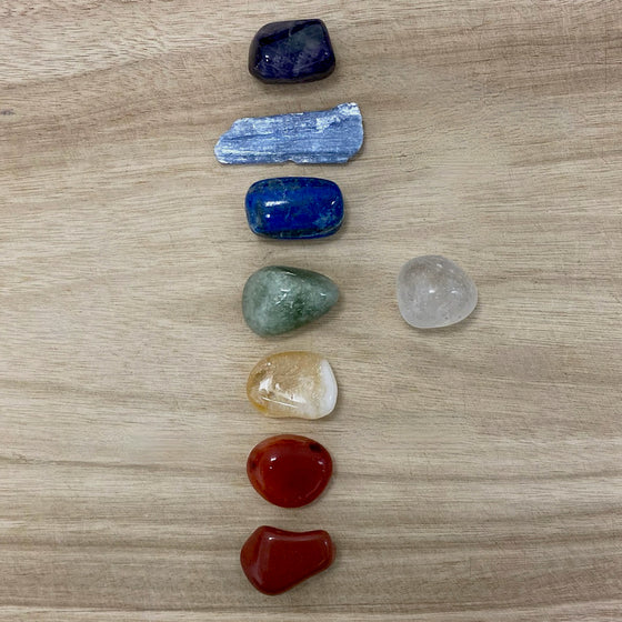 7 Chakra Crystal Set | Earth & Soul