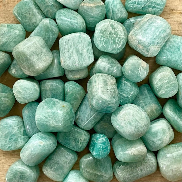 Tumbled Stones - Amazonite | Earth & Soul