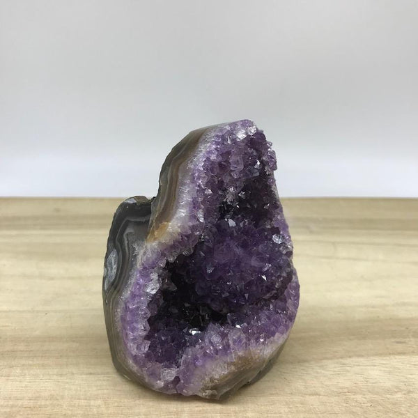 Amethyst Crystal Geode - #1
