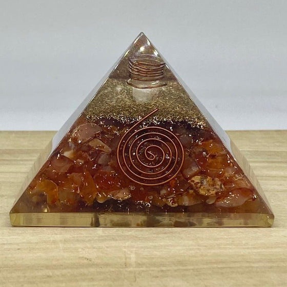 Orgonite Pyramid - Carnelian