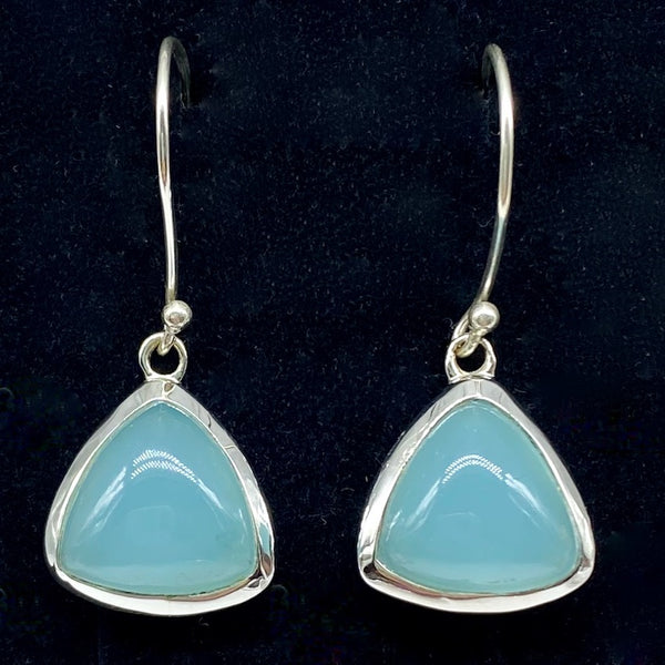 Chalcedony Drop Earrings