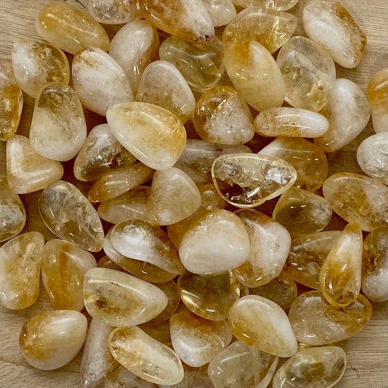 Tumbled Stones - Citrine | Earth & Soul