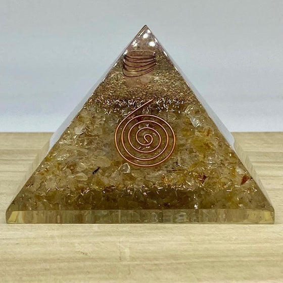 Orgonite Pyramid - Citrine