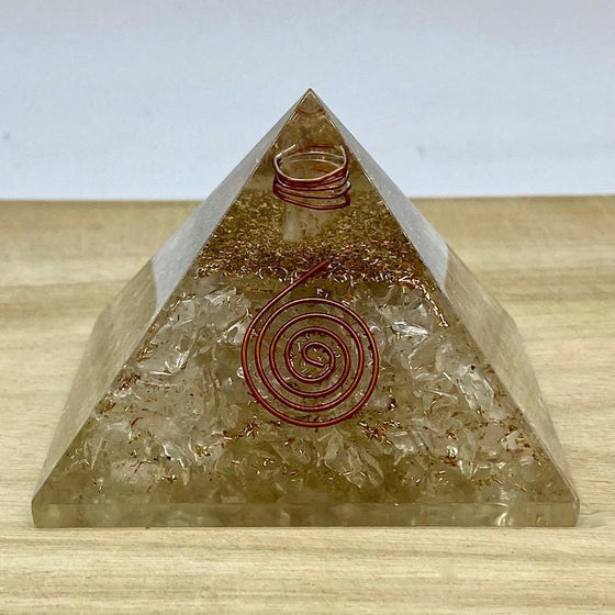 Orgonite Pyramid - Clear Quartz