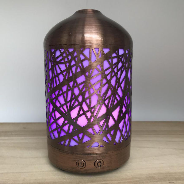 Aroma Diffuser - Lantern Pink light