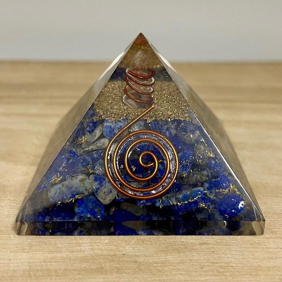 Orgonite Pyramid - Lapis Lazuli