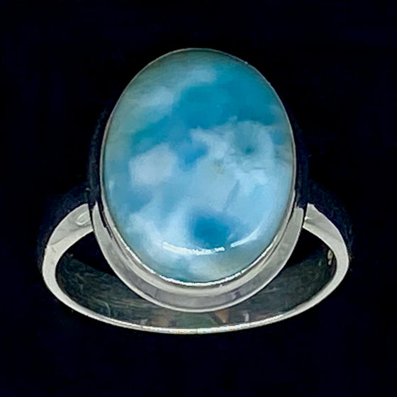 Larimar Ring - Size 8