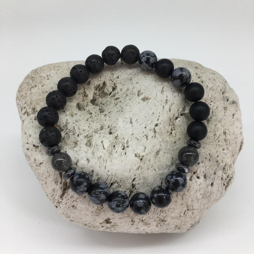 Snowflake clearance obsidian jewelry