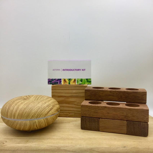 Bundle - Macaron Light | doTERRA | Wooden Stand