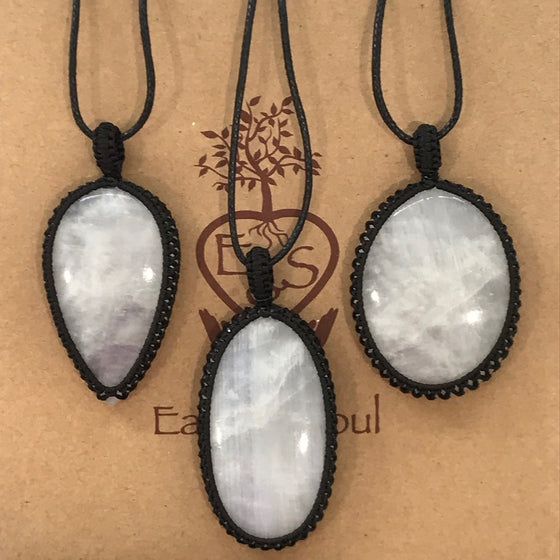 Moonstone Pendant Necklace