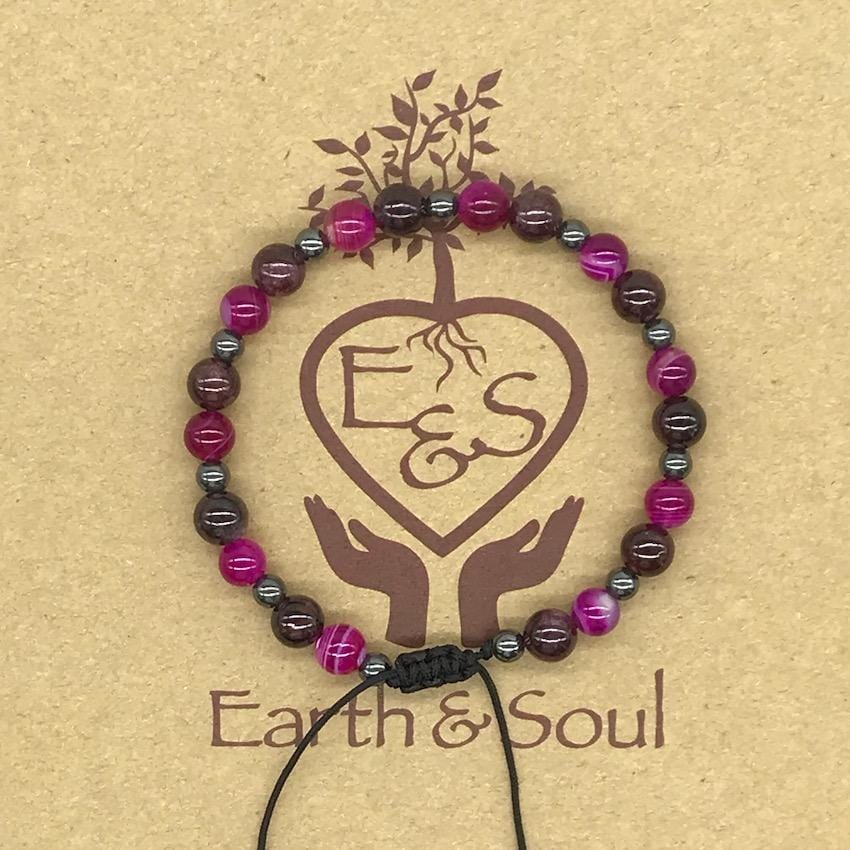 Pink store chakra bracelet