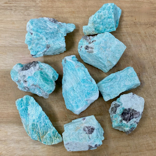 Amazonite Rough | Earth & Soul