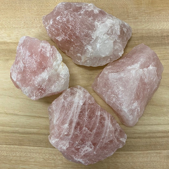 Rose Quartz Crystal Chunk - #5