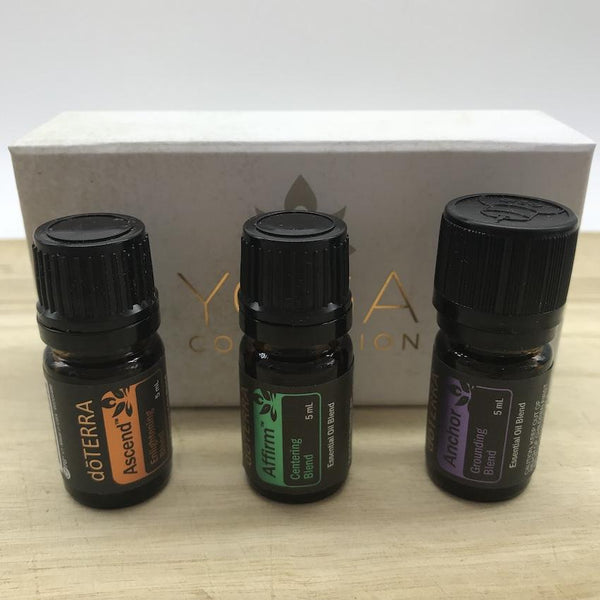 Yoga Collection of 3 Pure Essential Oils