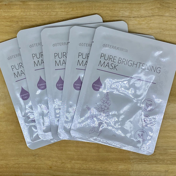 doTERRA  Pure Brightening Mask - 5 sheets